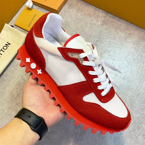 Louis Vuitton Mens Shoes Luxury Brand Runner Sneaker with Original Box 1A525U
