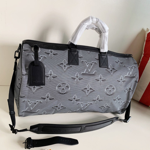Louis Vuitton Womens and Mens Unisex Bags Luxury Brand LV Reversible Keepall Bandoulière 50 M44939