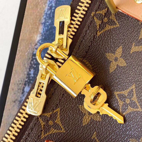 Louis Vuitton Womens and Mens Unisex Bags Luxury Brand LV Keepall Bandoulière 50 Monogram Coated Canvas Fashion M41416