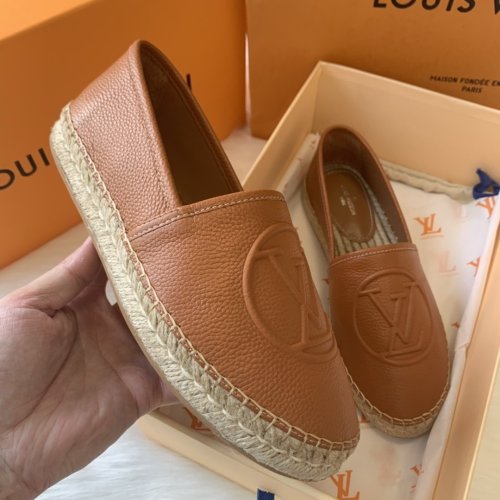 Louis Vuitton Women Shoes Luxury Design Fashion Starboard Flat Espadrille 1A86RL with Original Box whatsapp 【+1-3239614486】