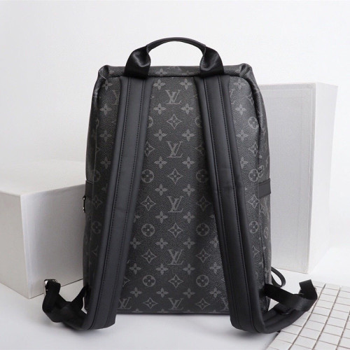 Louis Vuitton Mens Bags Backpacks Luxury Brand Fashion Type Discovery Backpack PM M43186 Monogram Eclipse Canvas