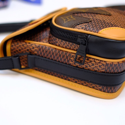 Louis Vuitton Mens Bags Backpacks Luxury Brand Fashion Type Nano Amazone Messenger Bags N40357