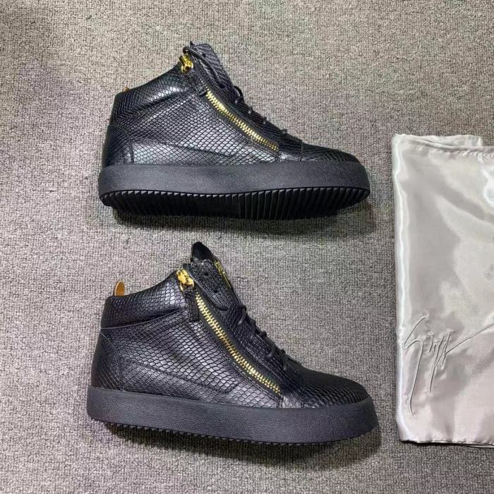 Giuseppe Zanotti Mens Shoes Luxury Brand High Top Sneakers Coby
