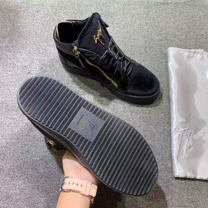 Giuseppe Zanotti Mens Shoes Luxury Brand High Top Sneakers Coby
