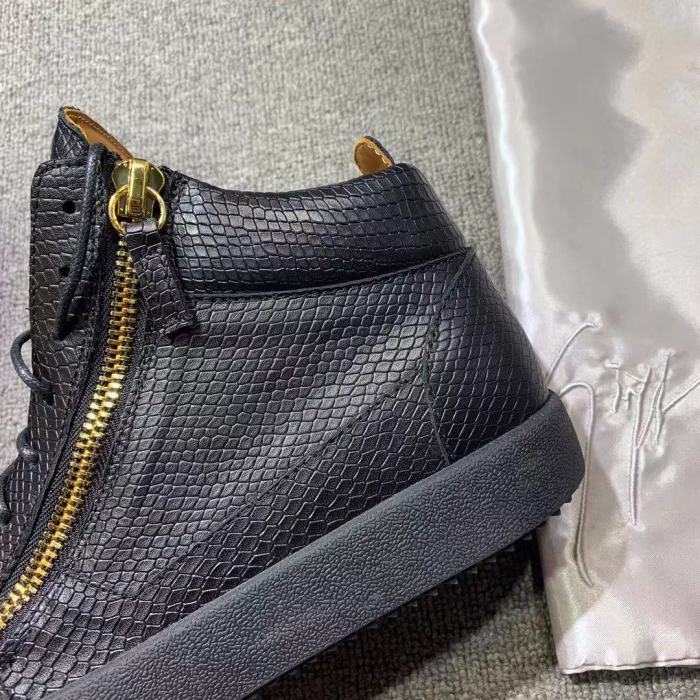 Giuseppe Zanotti Mens Shoes Luxury Brand High Top Sneakers Coby