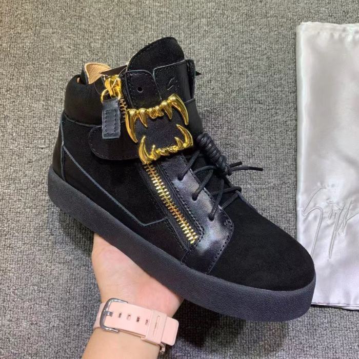 Giuseppe Zanotti Mens Shoes Luxury Brand High Top Sneakers Coby