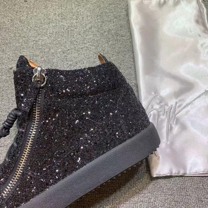 Giuseppe Zanotti Mens Shoes Luxury Brand High Top Sneakers Coby