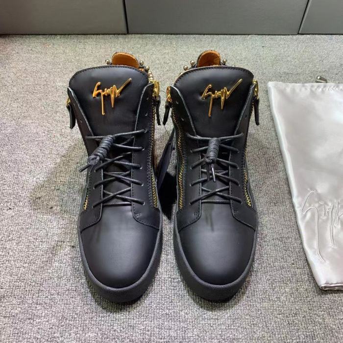 Giuseppe Zanotti Mens Shoes Luxury Brand High Top Sneakers Coby