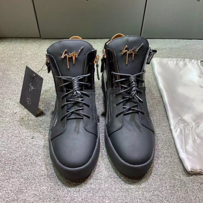 Giuseppe Zanotti Mens Shoes Luxury Brand High Top Sneakers Coby