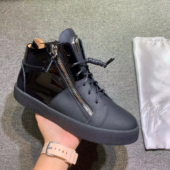 Giuseppe Zanotti Mens Shoes Luxury Brand High Top Sneakers Coby