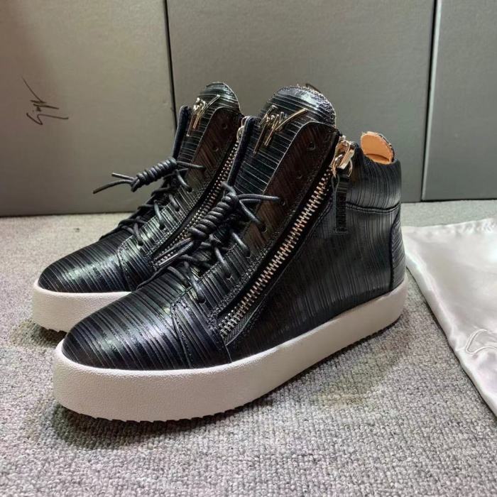 Giuseppe Zanotti Mens Shoes Luxury Brand High Top Sneakers Coby
