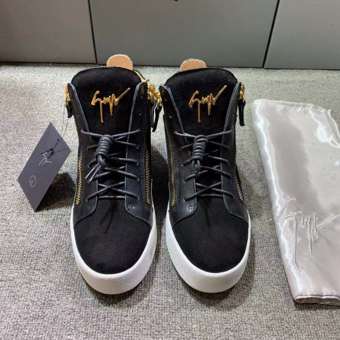 Giuseppe Zanotti Mens Shoes Luxury Brand High Top Sneakers Coby