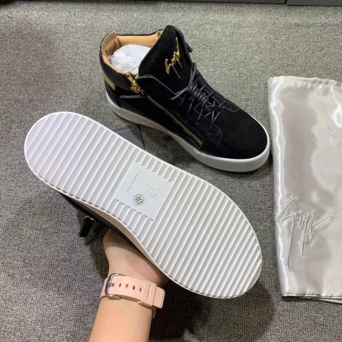 Giuseppe Zanotti Mens Shoes Luxury Brand High Top Sneakers Coby