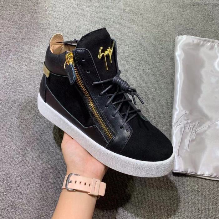 Giuseppe Zanotti Mens Shoes Luxury Brand High Top Sneakers Coby