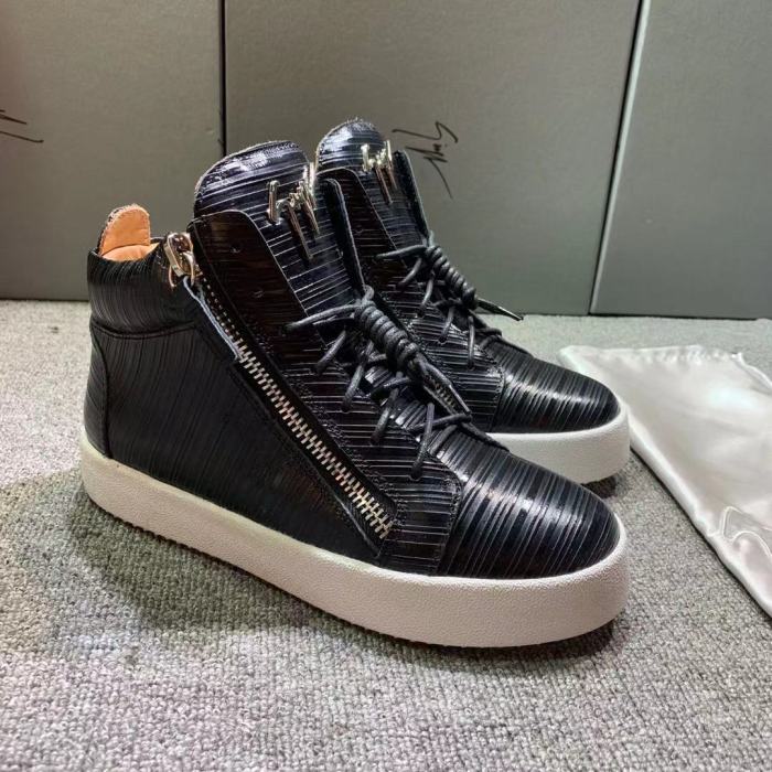 Giuseppe Zanotti Mens Shoes Luxury Brand High Top Sneakers Coby