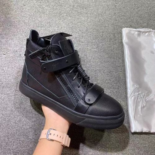 Giuseppe Zanotti Mens Shoes Luxury Brand High Top Sneakers Coby