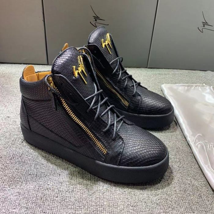 Giuseppe Zanotti Mens Shoes Luxury Brand High Top Sneakers Coby