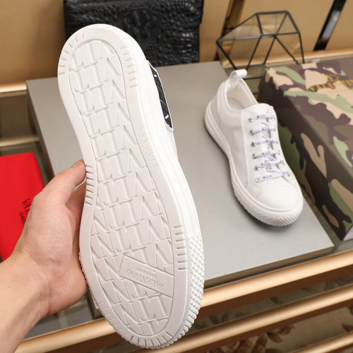 Valentino Men Shoes Fashion Design Luxury Brand Giggies Low-Top Fabric Sneaker