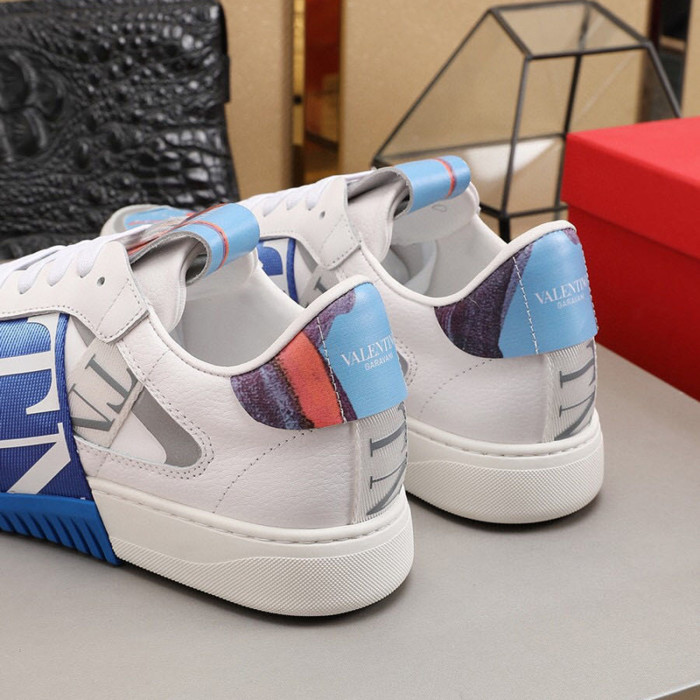 Valentino Men Shoes Fashion Design Luxury Brand Calfskin VL7N Sneaker With Bands