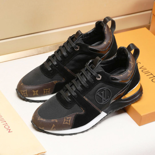 Louis Vuitton Men Shoes Sneakers Breathable Top Quality Fashion LV Run Away Sneaker