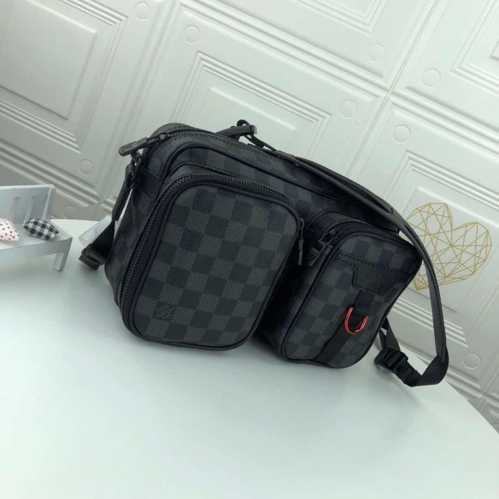 Louis Vuitton Mens Bags Luxury Brand Fashion Type Utility Business Bag N40280 with Original Box