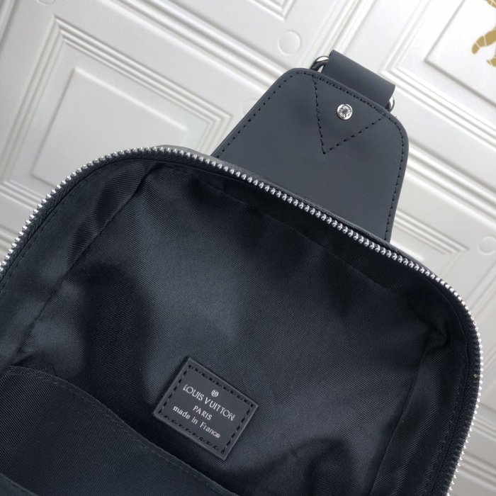 Louis Vuitton Mens Bags Luxury Brand Fashion Type Avenue Sling Bag N41720 with Original Box Damier Infini cowhide leather