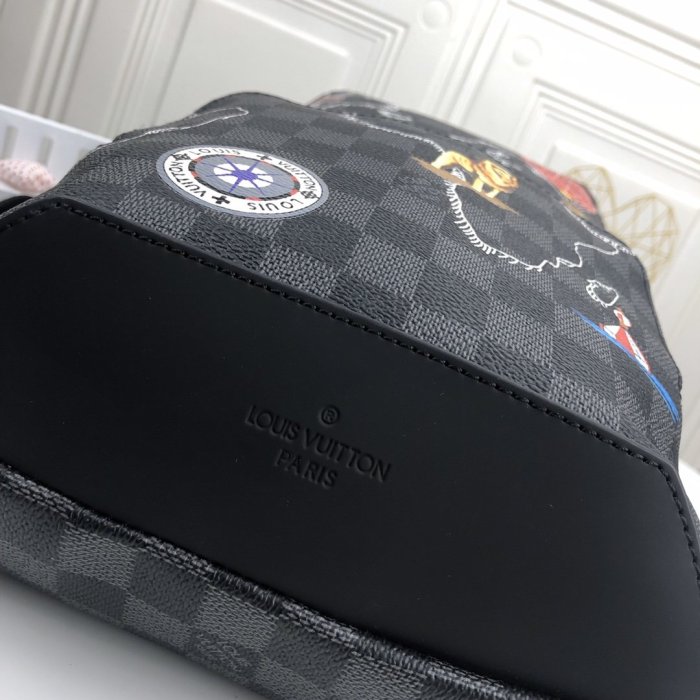 Louis Vuitton Mens Bags Luxury Brand Fashion Type Avenue Sling Bag with Original Box