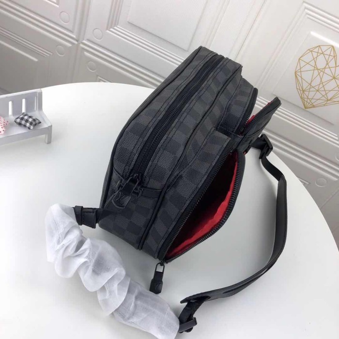 Louis Vuitton Mens Bags Luxury Brand Fashion Type Utility Business Bag N40280 with Original Box