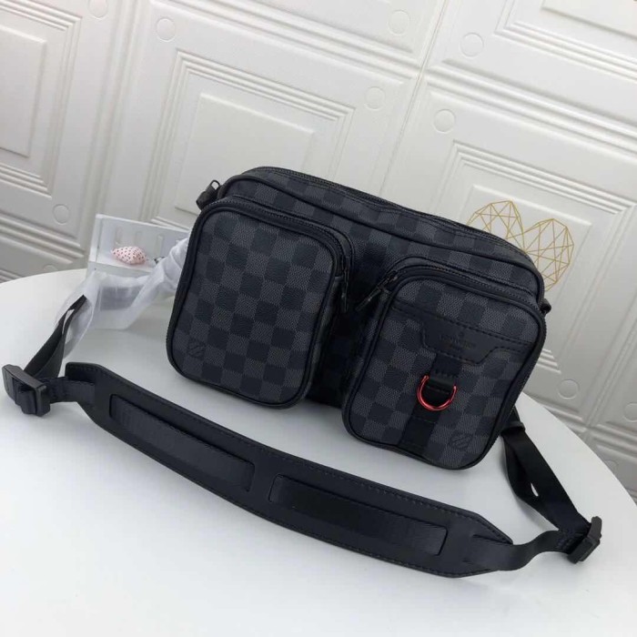 Louis Vuitton Mens Bags Luxury Brand Fashion Type Utility Business Bag N40280 with Original Box