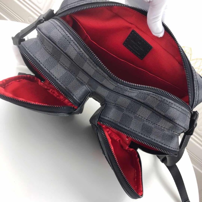 Louis Vuitton Mens Bags Luxury Brand Fashion Type Utility Business Bag N40280 with Original Box