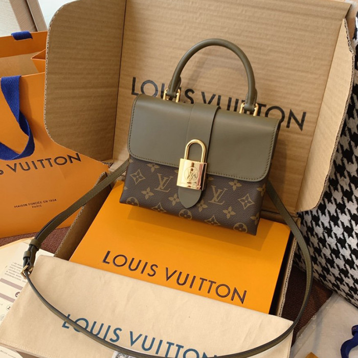 Louis Vuitton Womens Bags Luxury Brand Fashion Handbags Crossbody Bags Type LOCKY BB Laurel M44797