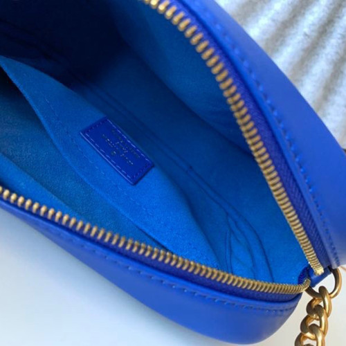 Louis Vuitton Womens Bags Luxury Brand Fashion LOUIS VUITTON NEW WAVE CAMERA BAG Neon Blue M53901