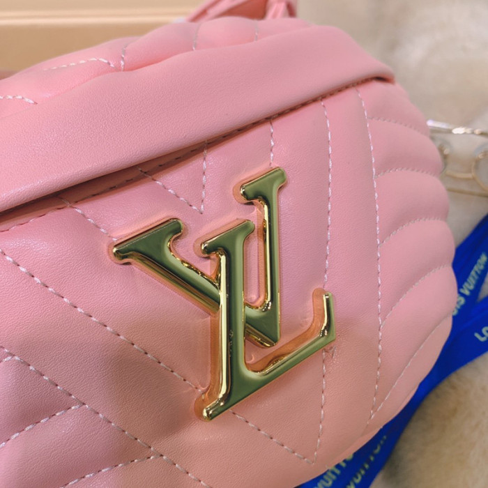 Louis Vuitton Womens Bags Luxury Brand Fashion Waist Bags LOUIS VUITTON NEW WAVE BUMBAG Rose