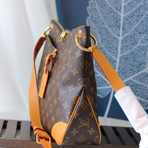 Louis Vuitton Womens Bags Luxury Brand Fashion Type ODÉON MM Natural Monogram coated canvas M45355 with Original Box