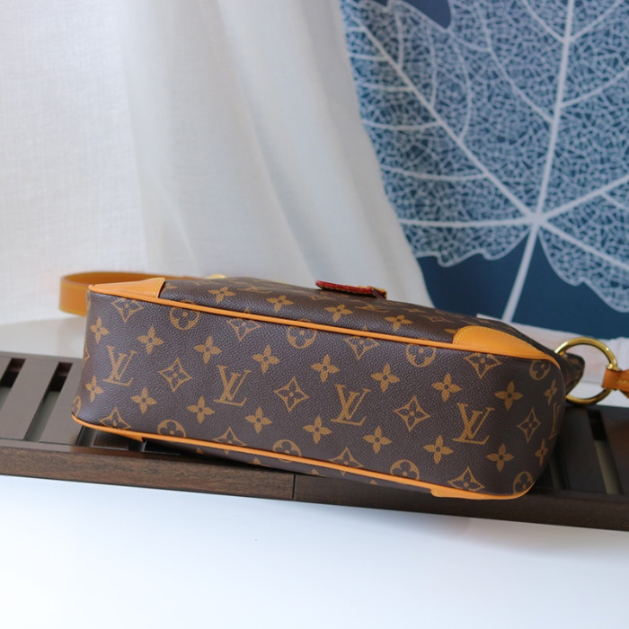 Louis Vuitton Womens Bags Luxury Brand Fashion Type ODÉON MM Natural Monogram coated canvas M45355 with Original Box