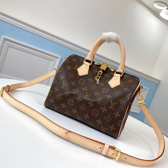 Louis Vuitton Womens Bags Luxury Brand Fashion Type SPEEDY BANDOULIÈRE 25 Monogram M41113