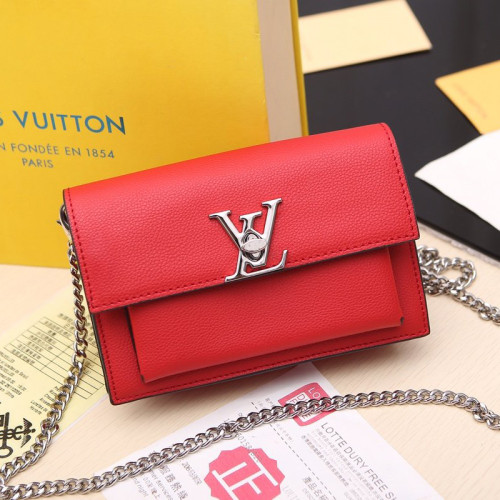 Louis Vuitton Womens Bags Luxury Brand MYLOCKME CHAIN POCHETTE Crossbody Design