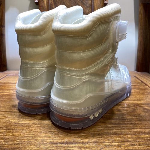 Louis Vuitton Men Shoes Fashion Design Luxury Brand Sports LV Trainer SNEAKER Boots Transparent material White with Original Box 1A5YJ7