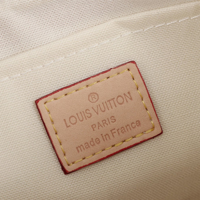 Louis Vuitton Womens Bags Luxury Brand Crossbody POCHETTE ACCESSOIRES Damier Azur Canvas N41207