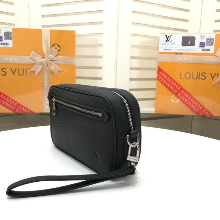 Louis Vuitton Mens Bags Luxury Brand Fashion Type KASAI CLUTCH