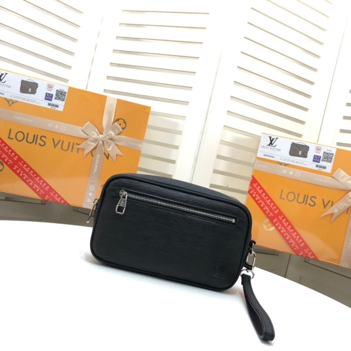Louis Vuitton Mens Bags Luxury Brand Fashion Type KASAI CLUTCH Taurillon M51823
