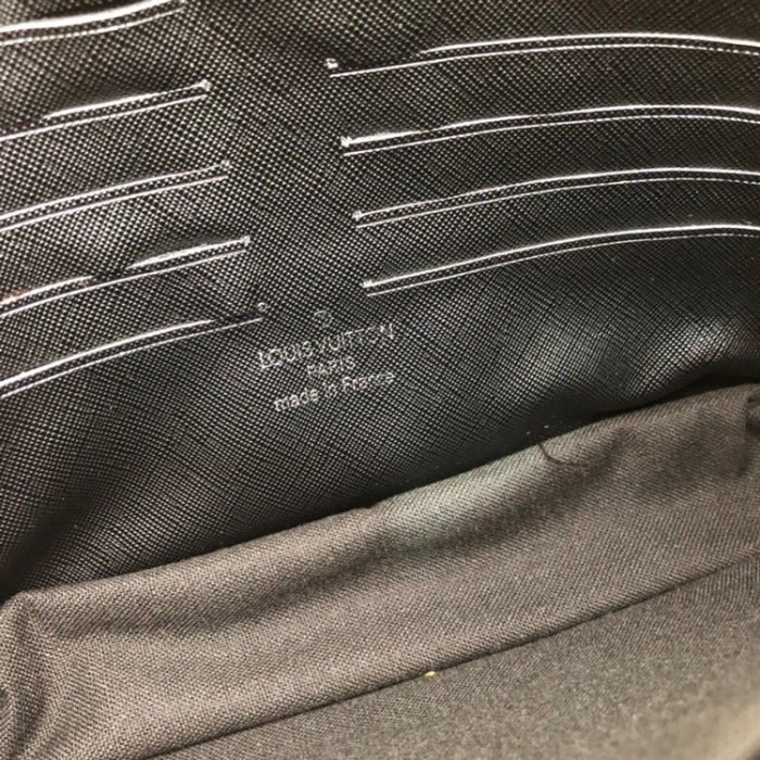 Louis Vuitton Mens Bags Luxury Brand Fashion Type KASAI CLUTCH Monogram Macassar Canvas M42838