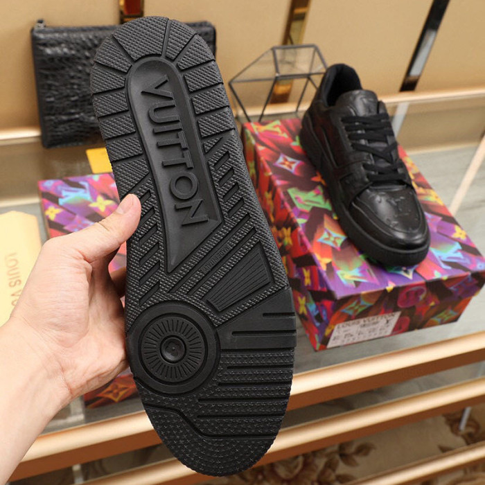 Louis Vuitton Men Shoes Fashion Sneakers Breathable LV TRAINER SNEAKER 1A7WEP