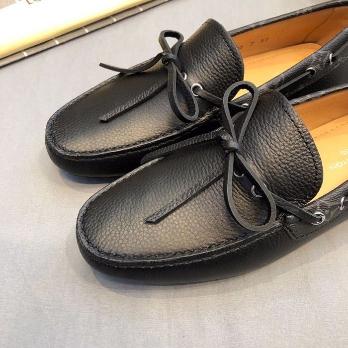 Louis Vuitton Men Shoes Fashion Casual Design Slip On Design Leather MOCASSIN