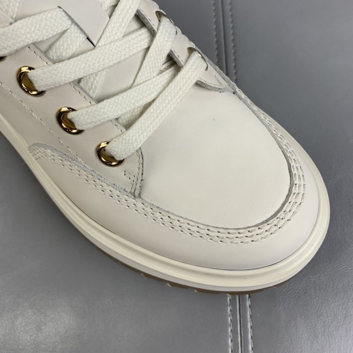 Louis Vuitton Men Shoes Fashion Casual Design Fashion Sneakers Luxury ABBESSES DERBY White 1A7WLY