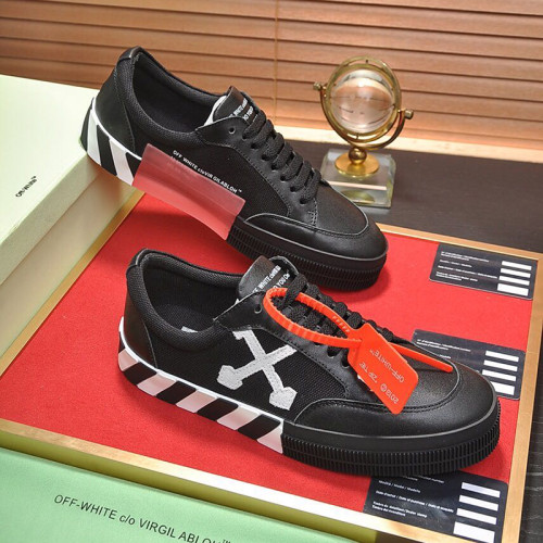 Off-White Men Shoes Sneakers Luxury Brand LOW VULCANIZED SNEAKERS Low-Tops 15340446