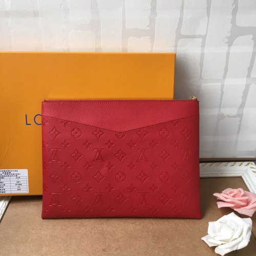 Louis Vuitton Womens Clutch Wallet Purse Bags Luxury Fashion Type DAILY POUCH Monogram Empreinte Leather