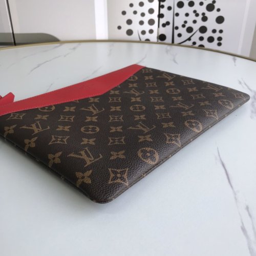 Louis Vuitton Womens Clutch Wallet Purse Bags Luxury Brand Fashion Type DAILY POUCH Monogram