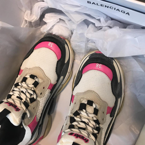 Balenciaga Women Shoes Luxury Brand Triple S Sneaker