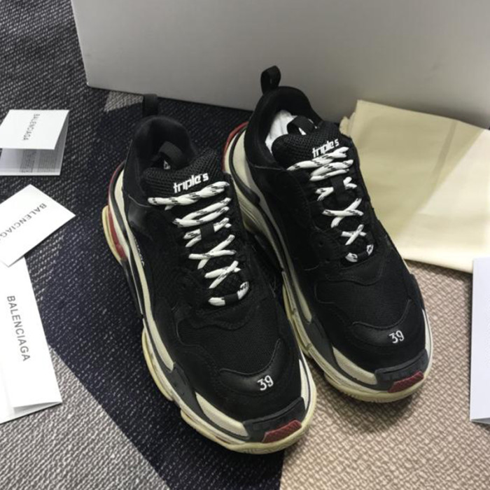 Balenciaga Women Shoes Luxury Brand Triple S Sneaker 524037W09O11000